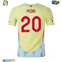 Moški Nogometni dresi Španija Pedri Gonzalez #20 Gostujoči EP 2024 Kratek Rokav